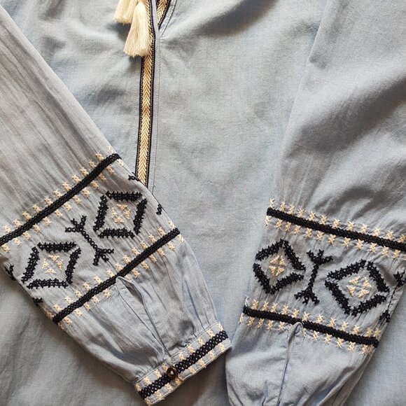 Tom Tailor cotton embroidered blouse - Picture 4 of 10